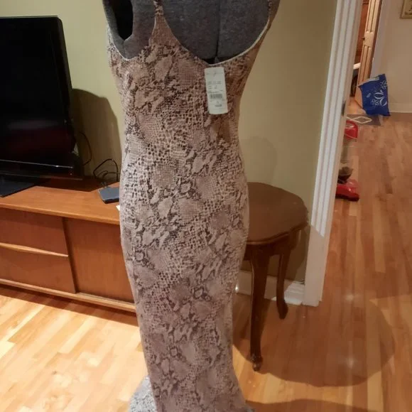 LONG SILK DRESS - Picture 5 of 5